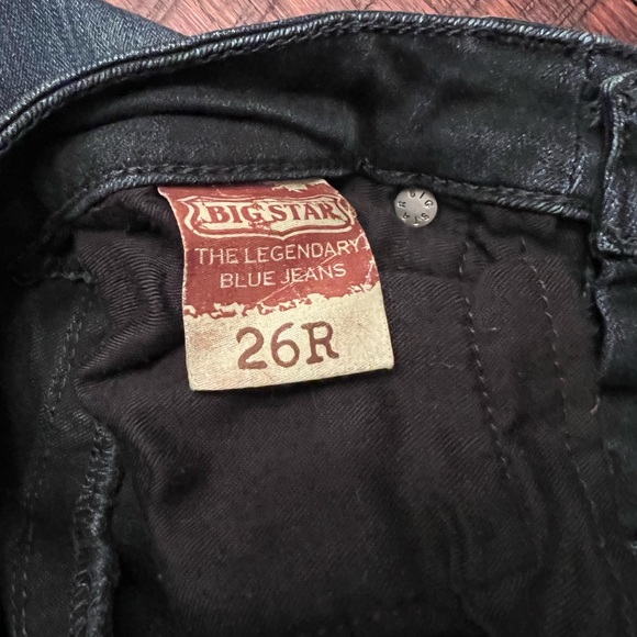 Big Star liv skinny jeans dark wash. Size 26R. - Picture 8 of 10